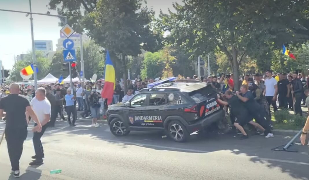 Protestul oierilor din Piața Victoriei / Foto: Facebook