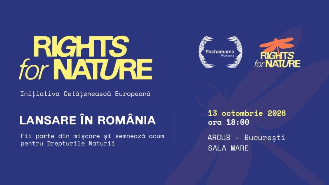 Pachamama România invită cetățenii României să susțină cea mai importantă inițiativă legislativă europeană pentru Drepturile Naturii